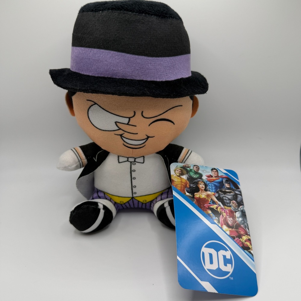 DC Comics The Penguin Plush 7" Big Head Batman Villain Toy Factory NWT